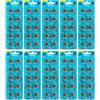 Vinnic 100x VINNIC LR9 625A V625U Batterie Alkaline 1.5V BULK