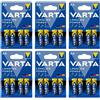 VARTA 24x Varta Longlife Power Batterie AA 1.5V LR6 Alcaline Confezione Risparmio
