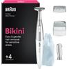 Braun Mini Rifinitore Bikini Di Precisione, +4 Accessori, FG1100, Bianco
