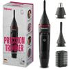 Beurer MN3X Trimmer di Precisione 3 in 1 per Naso, Orecchie e Sopracciglia, con