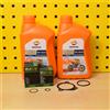 Oelwechselset 2x Olio Repsol Moto Fuoristrada 10w40 per : KTM 625 Sc 625 SXC Smc