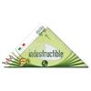 ARDA Elastika, Squadra 45 gradi, 30 cm | Indistruttibile, Verde Trasparente
