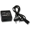 vhbw Alimentatore per Casio Exilim EX-S200 EX-S10 Ex-S5 EX-S7 EX-S6 EX-S12 0,5m