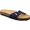 Dr. Scholl's Scholl Simon, Sandali Uomo, Blu Navy, 40 EU