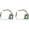 No 2X Scheda Principale del Ricevitore per XK X450 RC Airplane Aircraft Acces2881