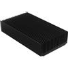No 4X Dissipatore di Grande Nel Alluminio 4,72 x 2,72 x 1,06 Pollici / 5703