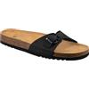 Dr. Scholl's Scholl Simon, Sandali Uomo, Nero, 41 EU