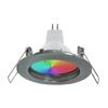Faretto LED 12V Incasso Barca 6W Tondo 6cm Rgbw Rgb+3000k Effetti Luce Colorata