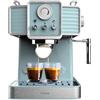 Cecotec Macchina da caffè Cecotec Power Espresso 20 tradizionale, colore azzurro chiaro.