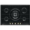 Electrolux Piano cottura gas 5 zone SERIE 300 Pn750Ruv Soft line Nero opaco (75cm)