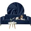 Meble odNowa COPRI DIVANO 3 posti, divano letto, BLU NAVY