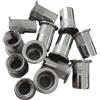 Eurowagens 30Pcs M8 Rivetto Dadi Acciaio Inox Filettato Rivetto Inserto Dadi M8125mm