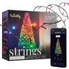 Twinkly Strisce luminose Twinkly 400 LED RGB con cavo nero e spina tipo F (UE)