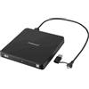 INTENSO EOD 400D SLIM LETTORE MASTERIZZATORE CD/DVD ESTERNO DVD SUPER MULTI DL U