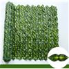 100x300cm Artificiale Edera Siepi Muro Foglia Verde Recinto Giardino Decorazione