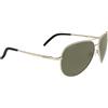 Serengeti Occhiali Da Sole SS014011 Oro Polarizzati 555nm, Verde