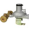 CAVAGNA CENTRALINA GAS GPL 2 BOMBOLE CAVAGNA - REGOLATORE BP KG/H 7 + STAFFA
