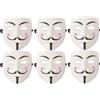 Ciao SRL 6 Maschere Carnevale Halloween Anonymous Vendetta Guy Fawkes Adulto Taglia Unica