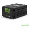 Greenworks Batteria agli ioni di litio Greenworks 60 V 4 Ah