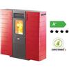 FRASCHETTI STUFE STUFA A PELLET QUEEN SLIM 10 CANALIZZATA POTENZA Kw/h 9,01 - CM.94x29xH94