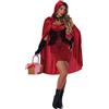 California Costumes Costume da Cappuccetto Rosso Sexy Donna