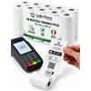 LOLLO STORE Rotoli POS 57x20 mt Carta Termica 10 Rotoli Rotolini POS Senza BPA Alta