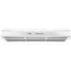 Siemens LU93LCC20 iQ300 - Cappa aspirante a Parete, Larghezza 90 cm, Illuminazione a LED, Interruttore a Pulsante, Filtro antigrasso Metallico, Bianco con Paralume in Vetro