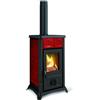 La Nordica STUFA A LEGNA GEMMA 5.0 Col. Elegance Bordeaux