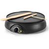 Crepiera Elettrica 1000W Piastra Antiaderente Macchina Crepes Pancake Piadina