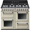 SMEG TR4110P1 CUCINA VICTORIA 110CM PANNA CE.A PIANO GAS 7 FUOCHI 3 FORNI