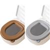 Comodo Copri Sedile WC Impermeabile Cuscino per Uso Bagno Casa