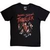 Rock Off officially licensed products Michael Jackson Thriller Zombies Men's Bla