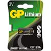GP 1x GP Batteria Foto Litio CR123A 3 V DL123A CR17345