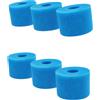 Confezione 6 Cartucce Filtro Schiuma S1 Per Filtrazione Piscina e Spa 10,8x7,3x4