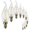 Does not apply LAMPADINA E14 FILAMENTO LED 10X 2W LUCE CALDA 2700K 250 LUMEN SOSTITUZIONE 25W