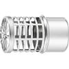MAKA Comignolo Eco Pellet Acciaio Inox per Canna Fumaria Stufa a Pellet Antipioggia