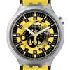 Swatch [Orologio] Orologio da polso uomo al quarzo BIG BOLD IRONY BOLDEN YELLOW SB07...