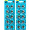 Vinnic 20x VINNIC LR9 L1560F 625A Celle A Bottone Alkaline 1.5V Confezione 2 Card