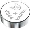 VARTA Pila a bottone all'ossido d'argento per orologio SR60 V364 1,55 V 2,15 MM