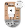 TECH ONE TECH Caricatore da rete rapido USB-C e USB-A PD 65 W