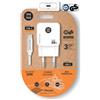 TECH ONE TECH Caricatore da rete rapido con cavo USB-C GAN PD 20 W