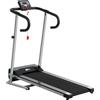 HOMCOM Tapis roulant elettrico pieghevole fitness 500W Grigio scuro Nero | 1 a 1