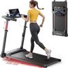 Toputure Tapis Roulant Elettrico con 10% Inclinazione, 12km/h Tapis Roulant Pieghevole co