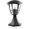 PHILIPS Lampione da esterno su piedistallo, lampadina non inclusa LEDK E27 60 W