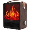 Cecotec Riscaldatore Caminetti Elettrici ReadyWarm 1500 Ceramic Flames 1500W in