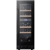 Cavin Cantinetta vino da incasso Arctic Collection 30D Fullglass Nero due zone