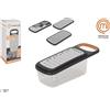MASTERCHEF Grattugia con contenitore e 4 accessori