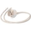 EDM Portalampada alogeno bipin in steatite con cavo MR16 4 A 24 V 15 CM (5UD)