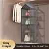 Borsa Trasparente Per Appendiabiti Armadio Porta Organizer NUOVO