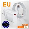 Xiaomi Caricabatterie originale Xiaomi 120W Turbo Fast Charge Adattatore per Redmi Note